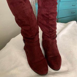 Wide Calf Knee High Boots